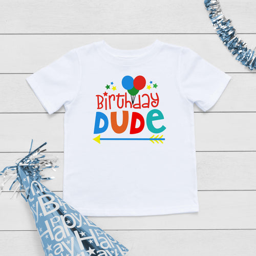 Ballon Birthday T-shirt for a boy