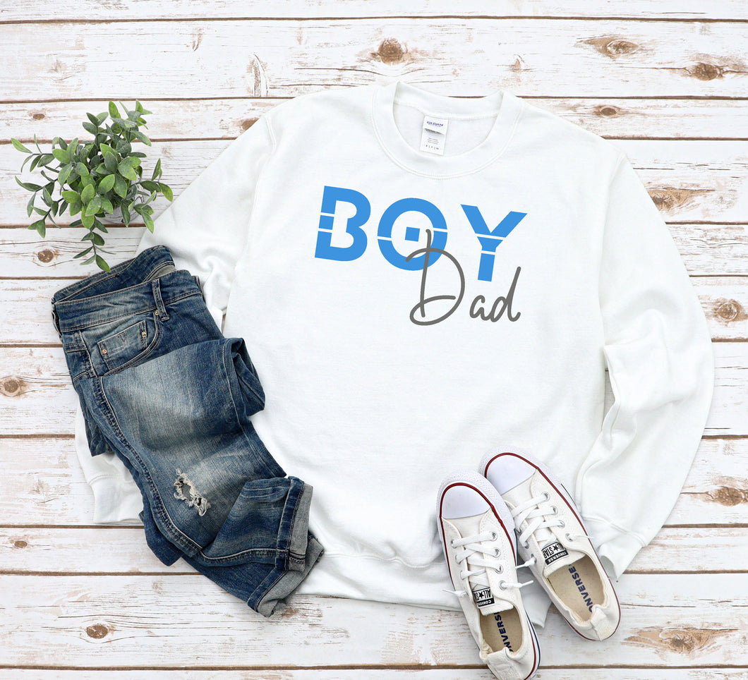 Boy Dad T-Shirt, Sweatshirt or Hoody