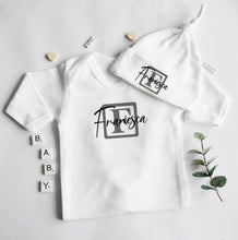 Load image into Gallery viewer, Babygrow/Romper Suit - Grey Design
