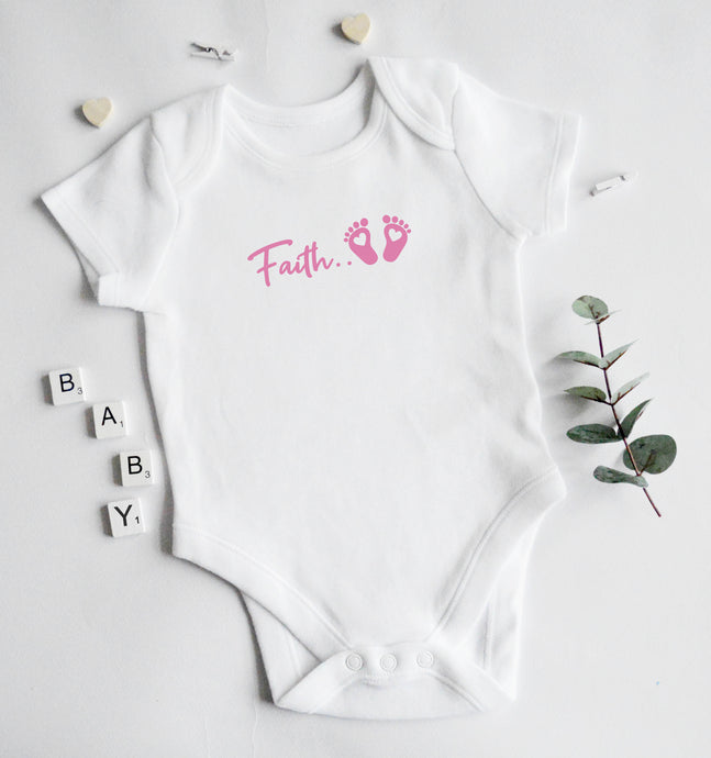 Baby Vest - Pink Design