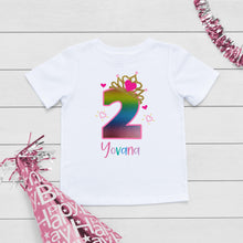 Load image into Gallery viewer, Crown Two  Birthday T-Shirt
