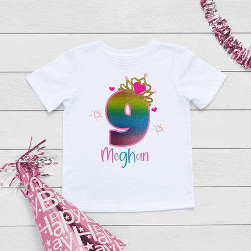 Crown Birthday Tshirt