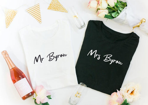 Mr & Mrs Clothing set