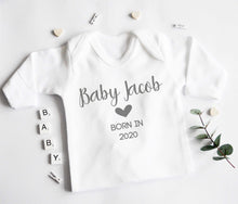 Load image into Gallery viewer, Babygrow/Romper Suit - Grey Design
