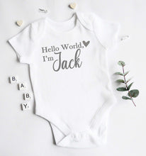 Load image into Gallery viewer, Baby Vest - Grey Design
