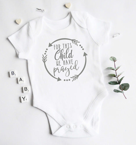 Baby Vest - Grey Design