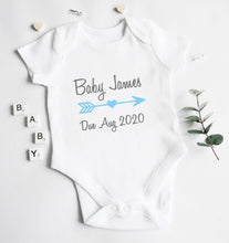 Load image into Gallery viewer, Baby Vest - Blue Design
