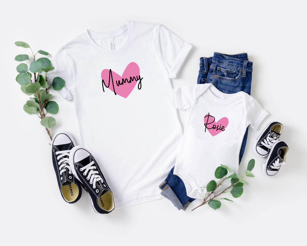 Mama & Mini Heart Set