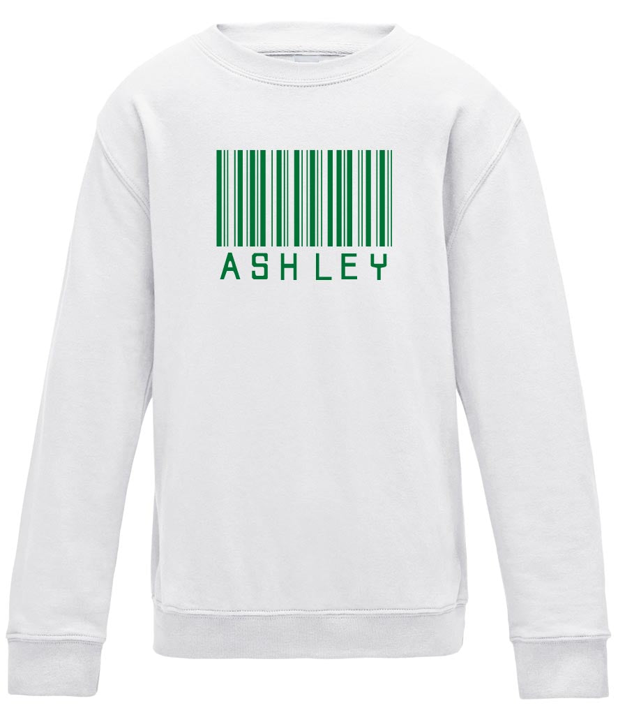 Barcode Children Sweatshirt/Hoody